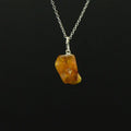 Pendentif "Renforcement" roulé en Ambre