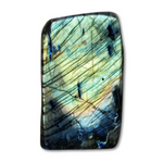 Blocs de Labradorite poli