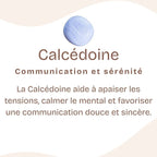 Bracelet "Communication" en Calcédoine