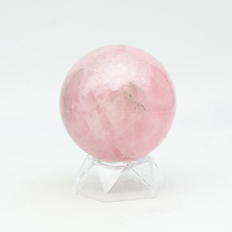 Sphère de Quartz Rose (479g) Ref : SR1