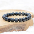 Bracelet "Confiance" en Oeil-de-Tigre Bleu