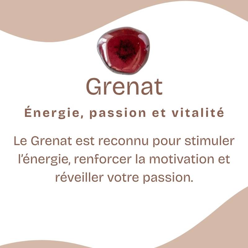 Pierre roulée "Assurance" en Grenat Vert [RARE] (Lot de 3 pièces)