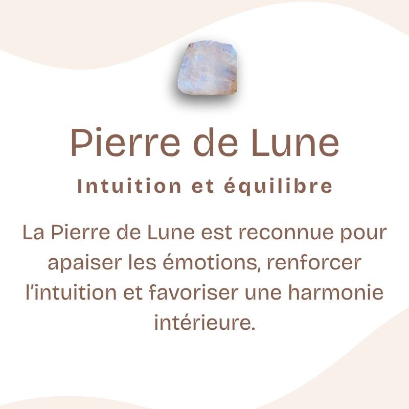 Boucles d'oreilles "Féminité" en Pierre de Lune Goutte (Argent 925 )