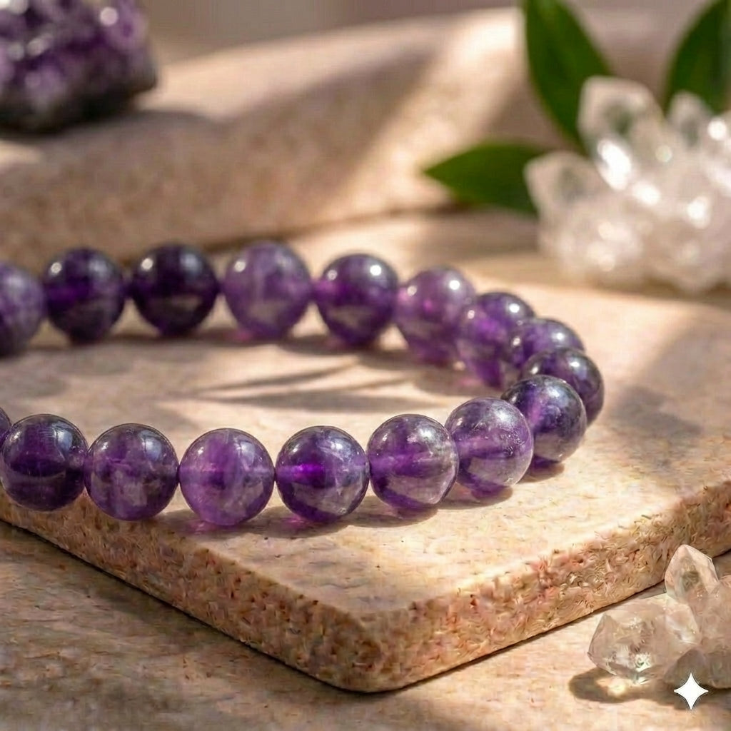 Bracelet "Anti stress" en Améthyste