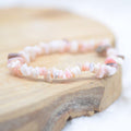 Bracelet "Douceur" en Opale Rose Chip