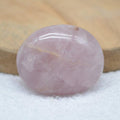 Galet "Amour" en Quartz Rose