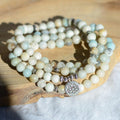 Mala "Apaisement" en Amazonite