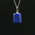 Pendentif "Contrôle" Roulé  en Lapis Lazuli