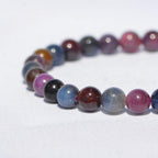 [PIÈCE RARE] Bracelet "Joie de vivre" en Saphir Multicolore A [TRES RARE] - lespierresdubienetre