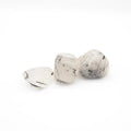 Pierre roulée "Purification et Protection" en Cristal de Roche Tourmaline (Quartz Tourmaline) (Lot de 2 pièces)